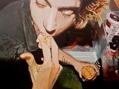 "Peanut Butter", The Binges, Acrylic on canvas, 60" x 80", 2007